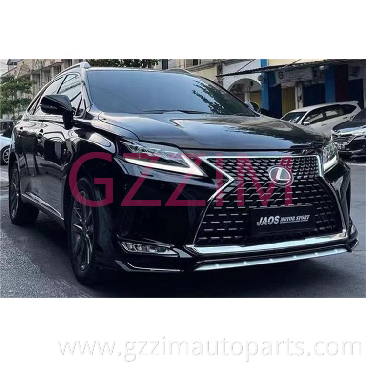 Good Quality Car Accessories Upgrade Front Body kit For Lexus RX 2009 2013 to 2020 Normal Style(Matrix Grille)